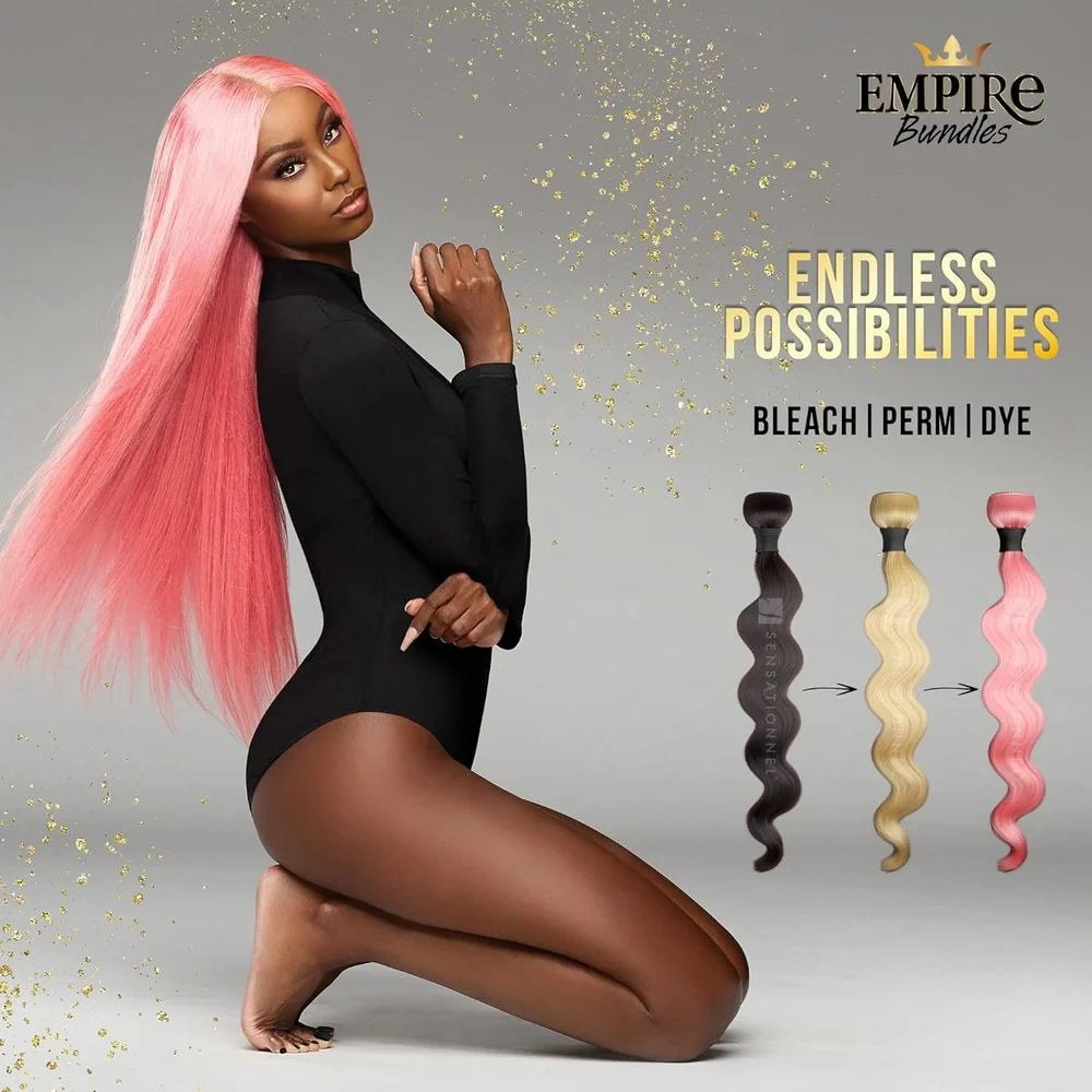 Sensationnel Empire 10A 100% Human Hair Body Wave - 10” to 28” - Image 9