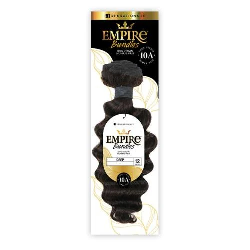 Sensationnel Empire 10A 100% Human Hair Deep Wave - 10” to 28”