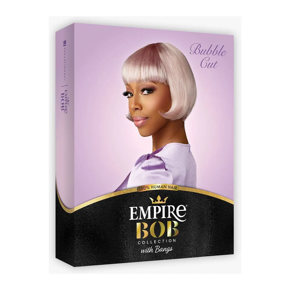Sensationnel Empire Bob Collection 100% Human Hair Full Wig - Bubble Cut - Image 8