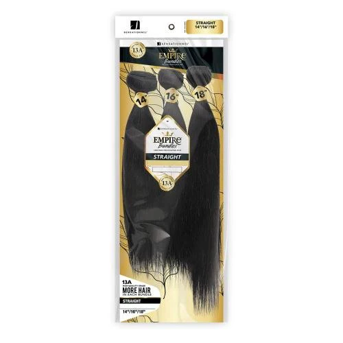 Sensationnel Empire Bundles Virgin Human Hair Weave 3X Multi Pack