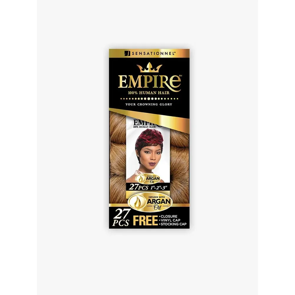 Sensationnel Empire Human Hair Curly Weave β 27 Pcs