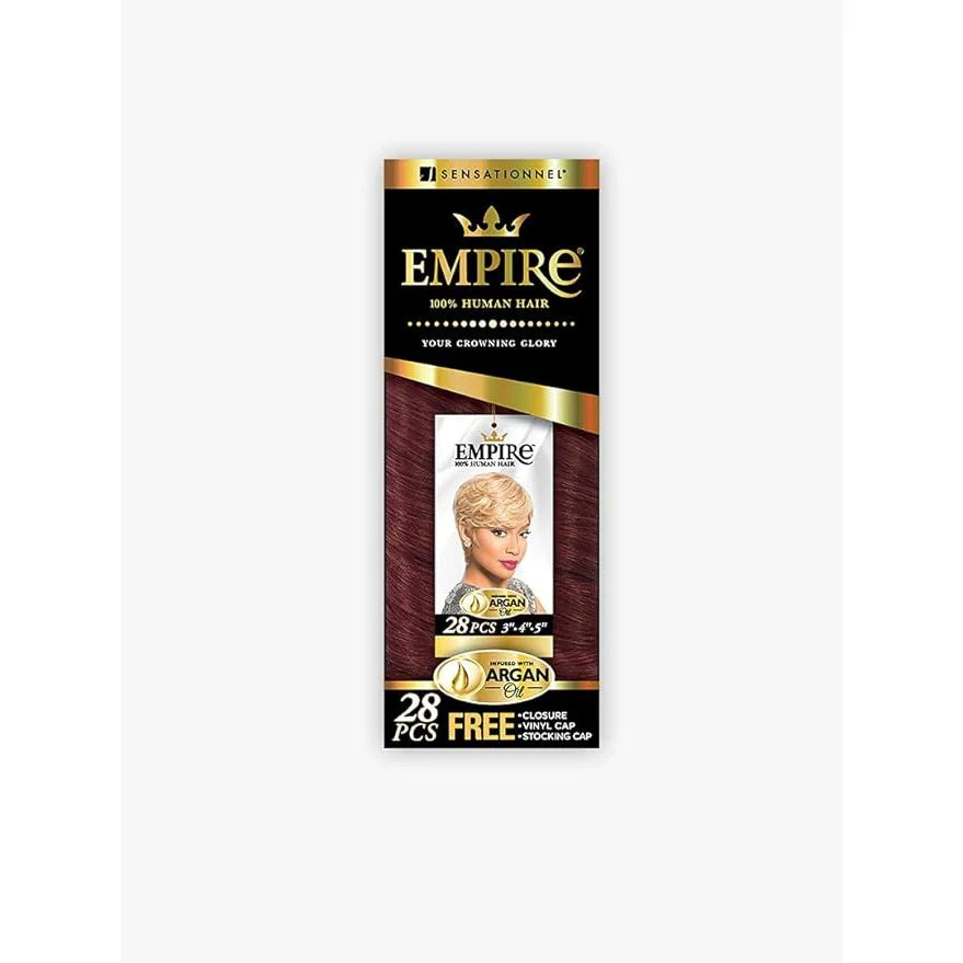 Sensationnel Empire Human Hair Curly Weave β 28 Pcs