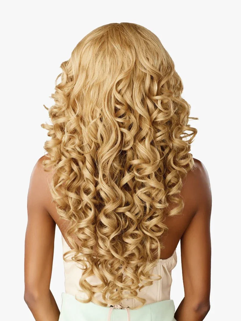 Sensationnel Glamzy Synthetic HD Lace V-Part Glueless Wig - Alessia - Image 3