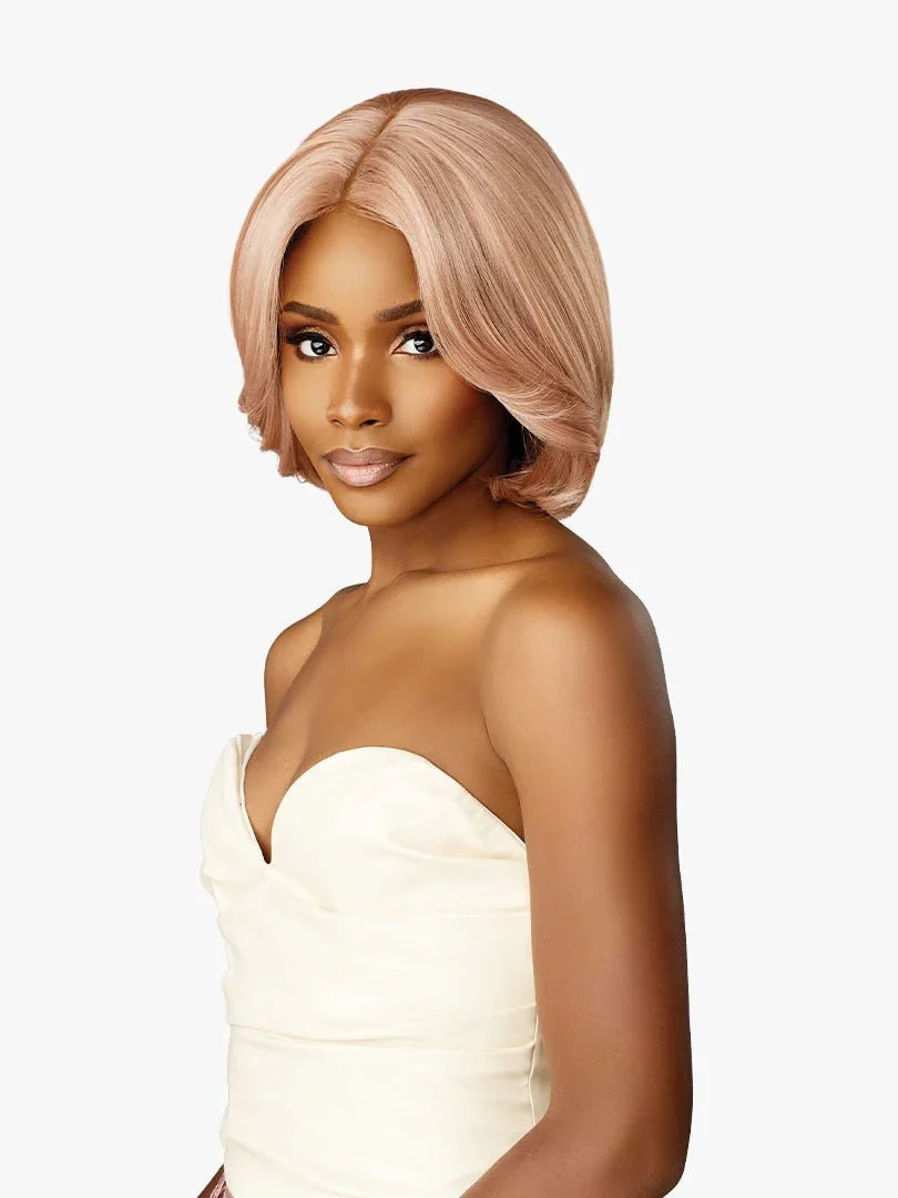 Sensationnel Glamzy Synthetic HD Lace V-Part Glueless Wig - Rania - Image 6