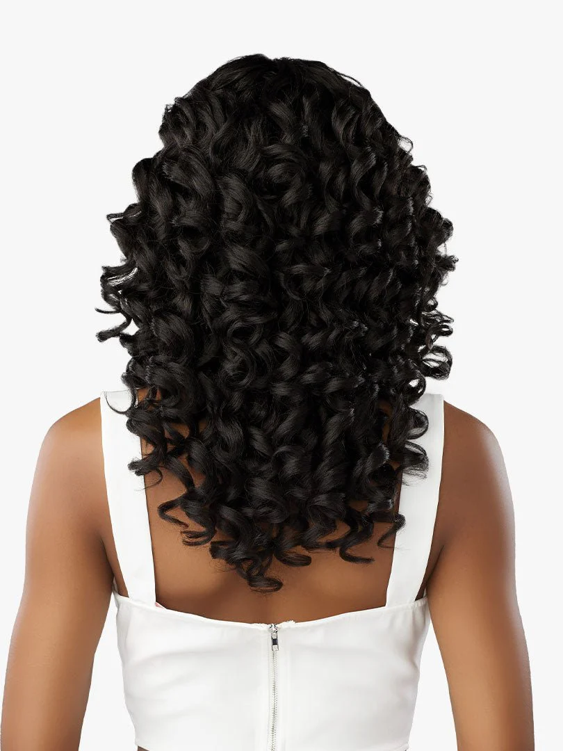 Sensationnel Glamzy Synthetic HD Lace Part Glueless Wig - Bailey - Image 8