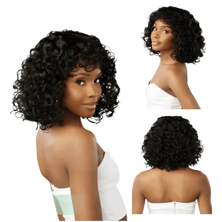 Sensationnel Glamzy Synthetic HD Lace Part Glueless Wig - Lizy