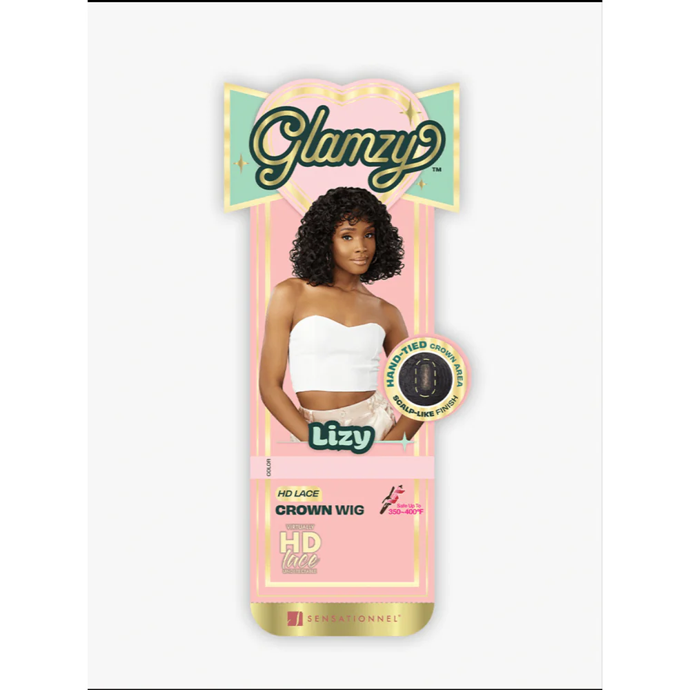 Sensationnel Glamzy Synthetic HD Lace Part Glueless Wig - Lizy - Image 9