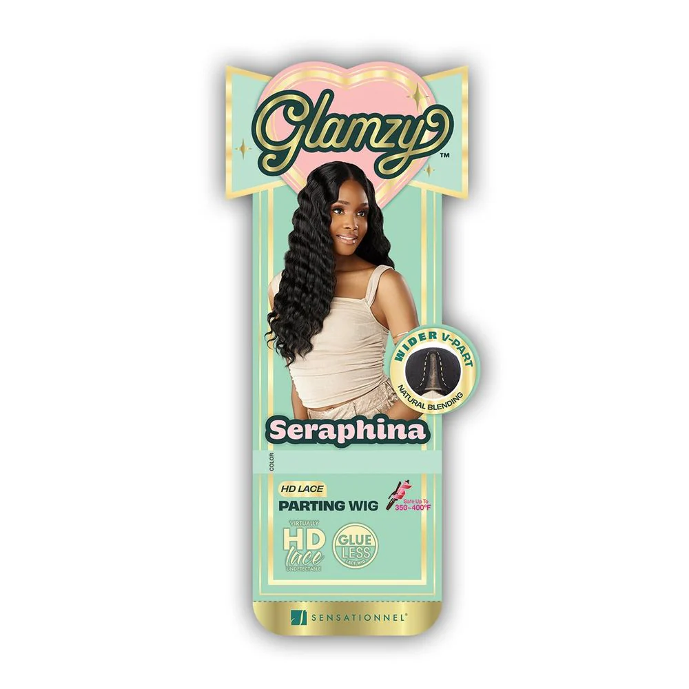 Sensationnel Glamzy Synthetic HD Lace Part Glueless Wig - Seraphina - Image 6