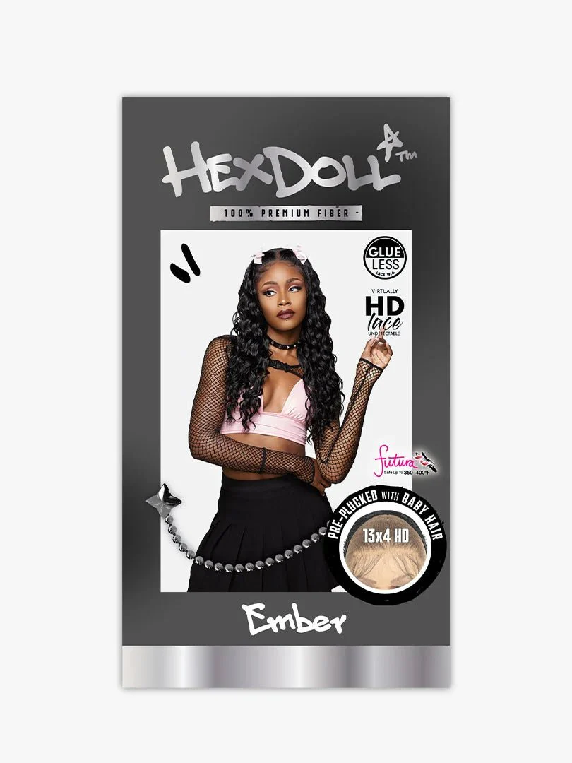 Sensationnel HexDoll HD Synthetic Lace Wig – Ember - Image 3