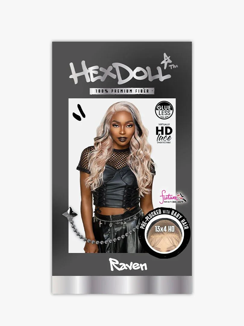 Sensationnel HexDoll HD Synthetic Lace Wig – Raven - Image 9