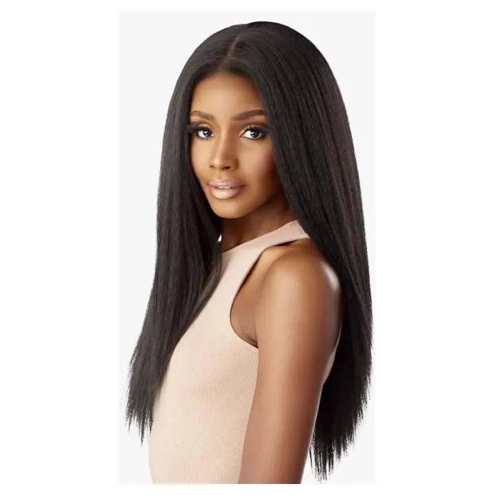 Sensationnel Kinky Edges 13x6 HD Lace Wig – Kinky Straight 24" - Image 3