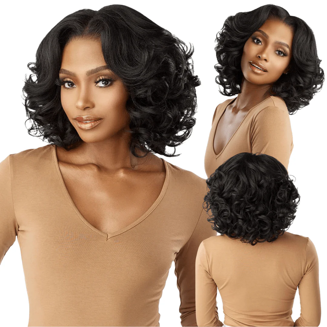 Sensationnel Kinky Edge 13X6 HD Lace Wig - Kinky Body Wave 14"