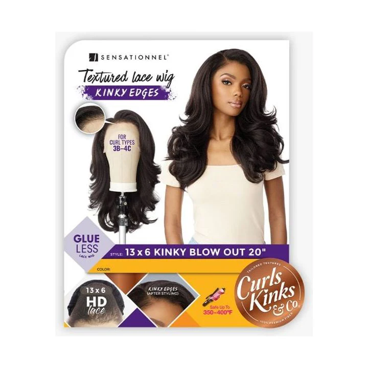 Sensationnel Curls Kinks & Co. HD Lace Wig 13x6 – Kinky Blow Out 20″ - Image 8