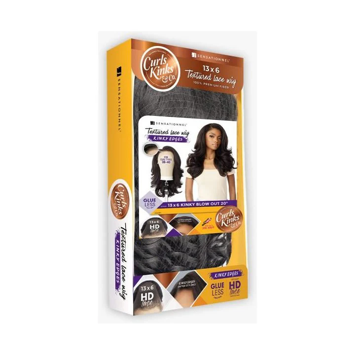 Sensationnel Curls Kinks & Co. HD Lace Wig 13x6 – Kinky Blow Out 20″ - Image 9