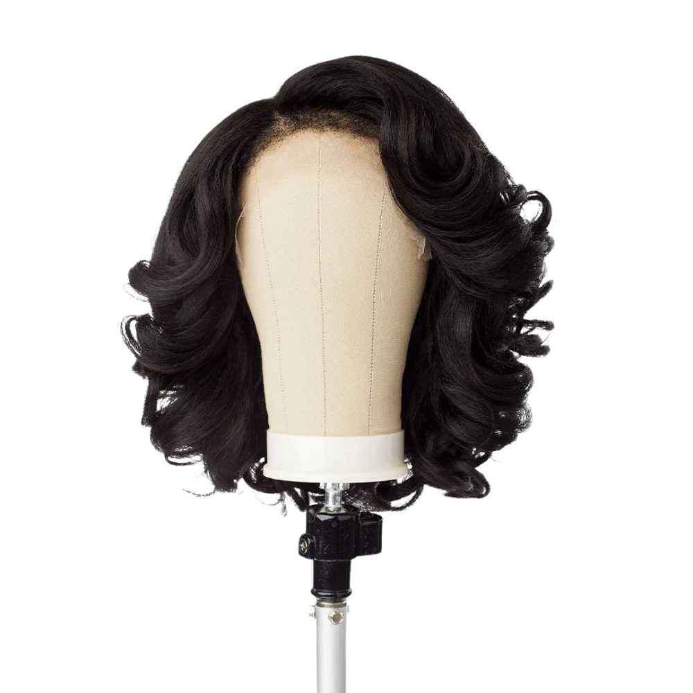 Sensationnel Kinky Edges Y-Part HD Lace Wig – Kinky Volume Curl 14" - Image 6