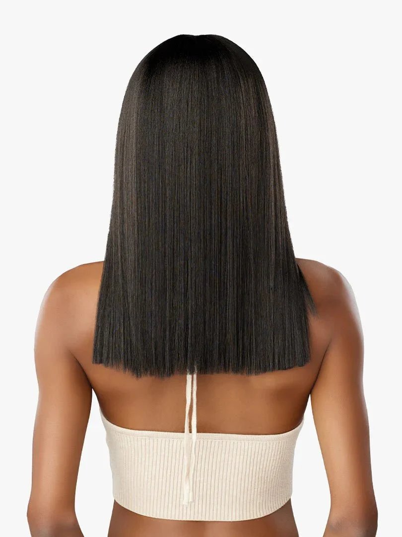 Sensationnel Kinky Edges Y-Part HD Lace Wig – Kinky Silk Pressed 18" - Image 7