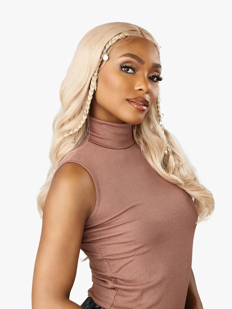 Sensationnel Shear Muse Gold Krush Series Synthetic HD Lace Front Wig - Velisha - Image 5