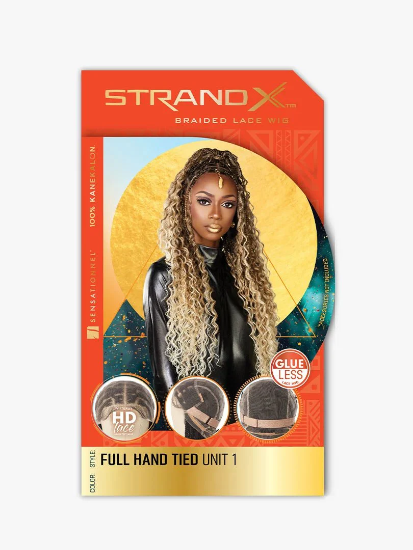 Sensationnel Strand X Braided Full Hand-Tied Lace Wig - Unit 1 - Image 4