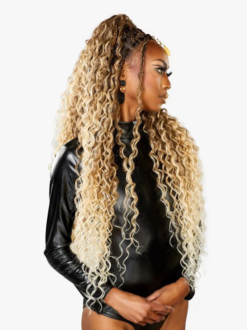 Sensationnel Strand X Braided Full Hand-Tied Lace Wig - Unit 1 - Image 5