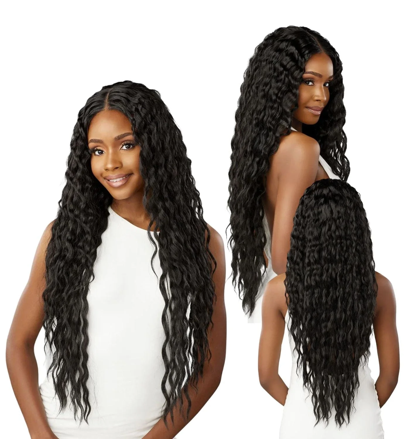 Sensationnel Synthetic Bare Lace Glueless 100% Full Lace Wig - Unit 6