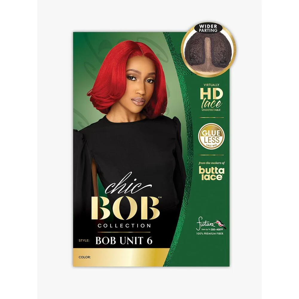 Sensationnel Synthetic Hair Butta Chic Bob Glueless HD Lace Front Wig - BOB Unit 6 - Image 3