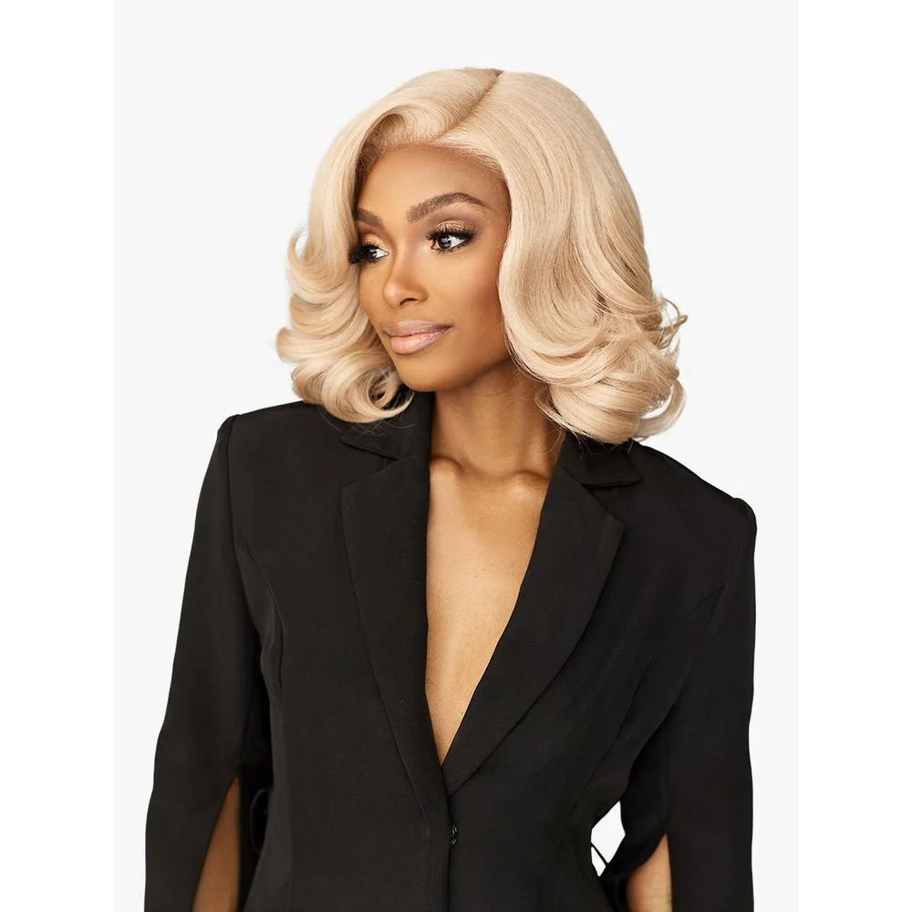Sensationnel Synthetic Hair Butta Chic Bob Glueless HD Lace Front Wig - LOB Unit 7 - Image 7