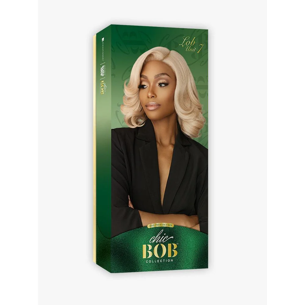 Sensationnel Synthetic Hair Butta Chic Bob Glueless HD Lace Front Wig - LOB Unit 7 - Image 9