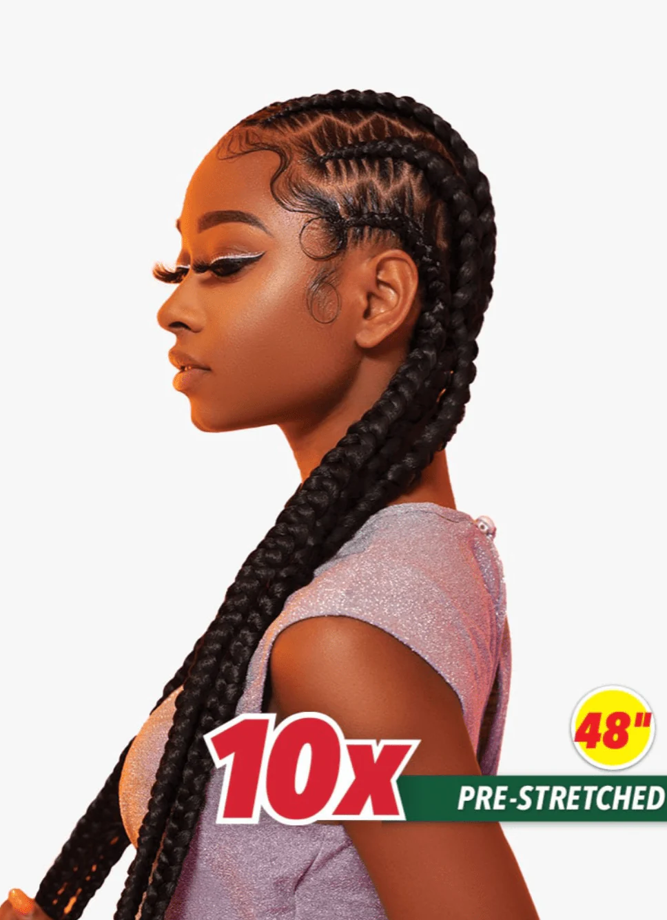 Sensationnel X-Pression Pre-Stretched Braid – 48" - Image 3