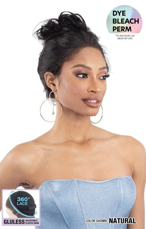Shake N Go Glossy 360 Lace Frontal Wig – Straight 24" - Image 3