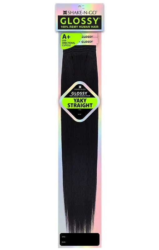Shake N Go Glossy – Yaky Straight Human Hair