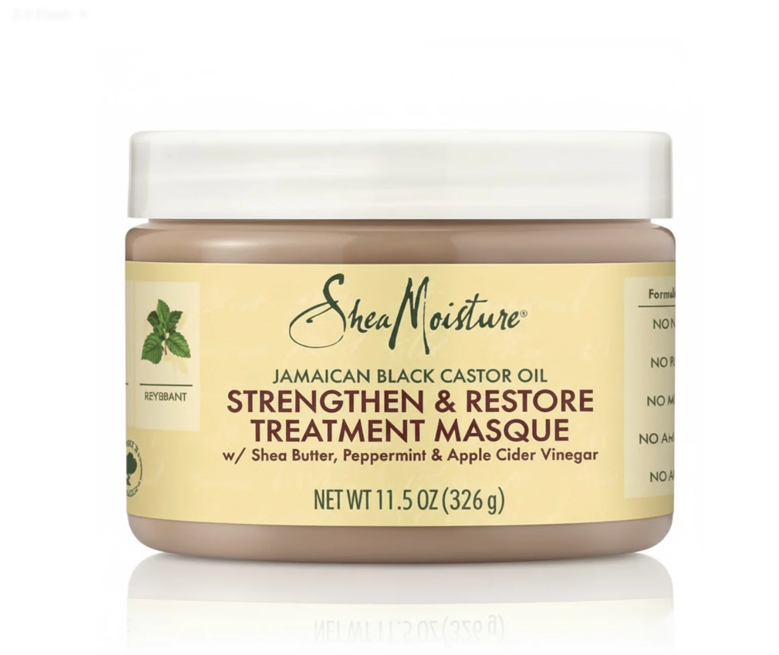 Shea Moisture Jamaican Black Castor Oil Strengthen & Restore Treatment Masque - 11.5oz