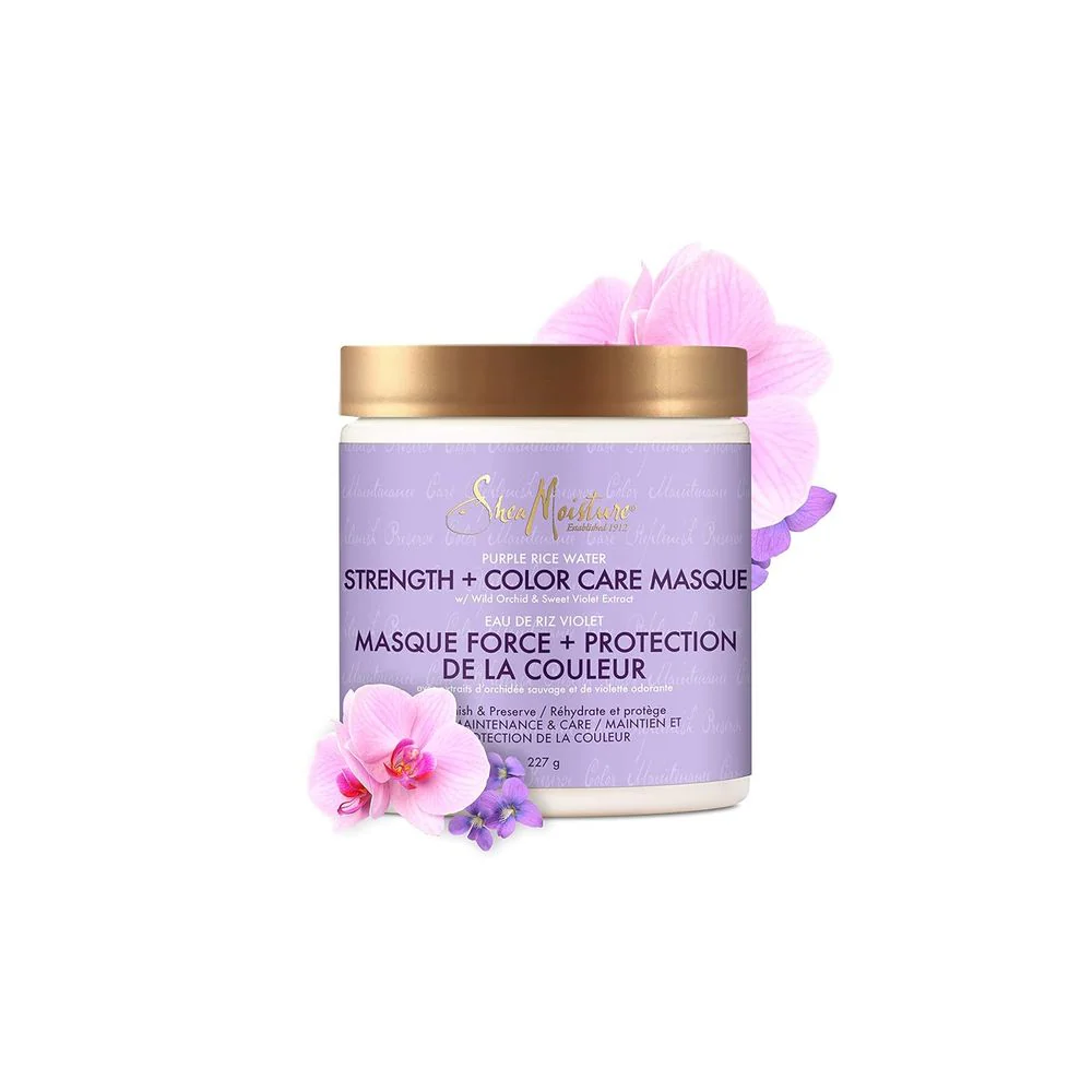 Shea Moisture Purple Rice Water Color Care Masque – 8 oz - Image 4