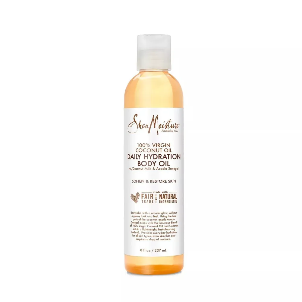 Shea Moisture Virgin Coconut Oil Daily Hydration Body Oil – 8oz - Image 2