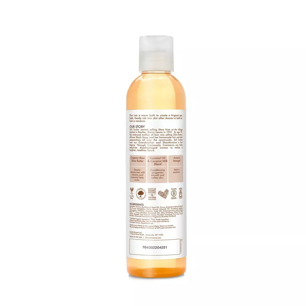 Shea Moisture Virgin Coconut Oil Daily Hydration Body Oil – 8oz - Image 3