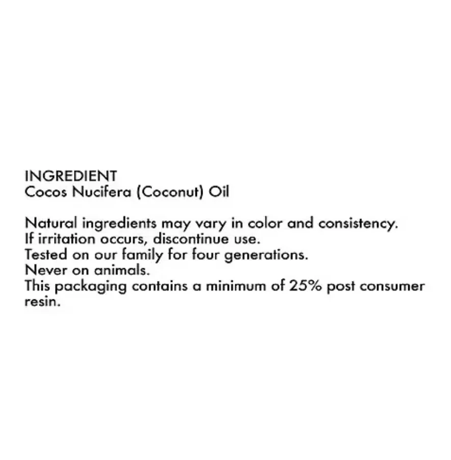 SheaMoisture 100% Coconut Oil Moisturizer – 10oz - Image 3