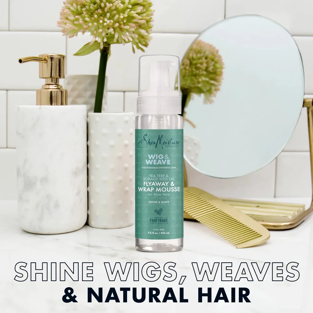 SheaMoisture Flyaway & Wrap Mousse โ 7.5 oz - Image 4