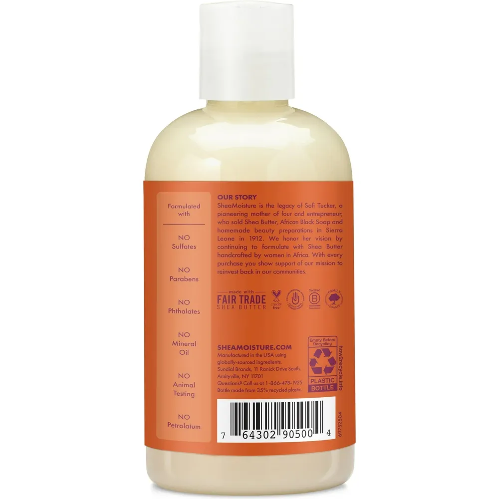 SheaMoisture Kids Nourishing Mango and Carrot Shampoo – 8oz - Image 3