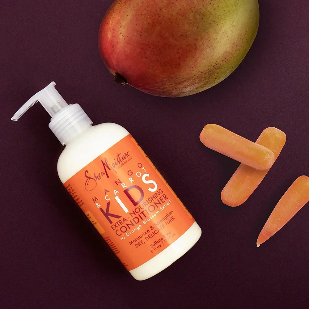 SheaMoisture Kids Mango and Carrot Detangling Conditioner – 7.7 oz - Image 3