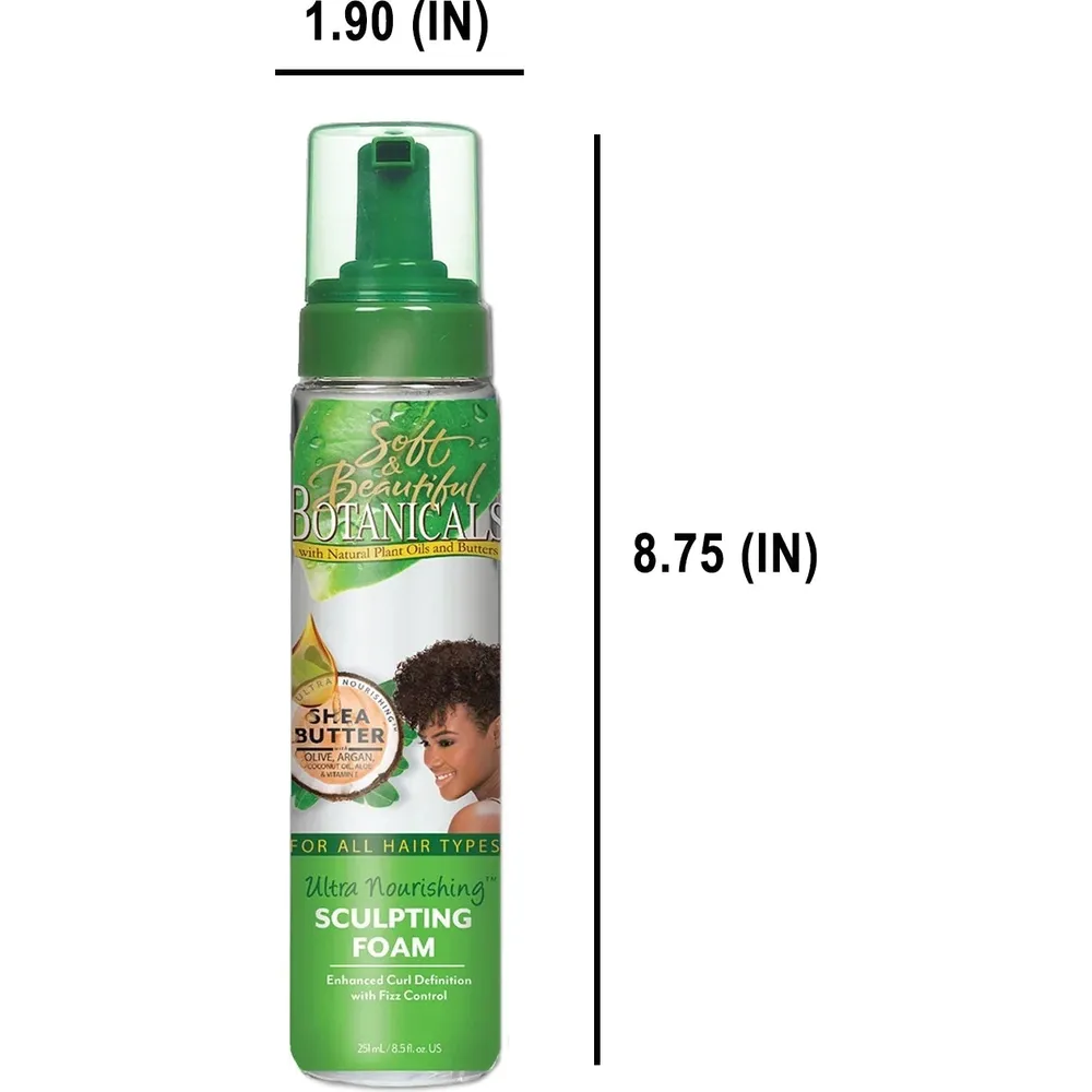 Soft & Beautiful Botanicals Sculpting Foam – 8.5 fl oz - Image 3