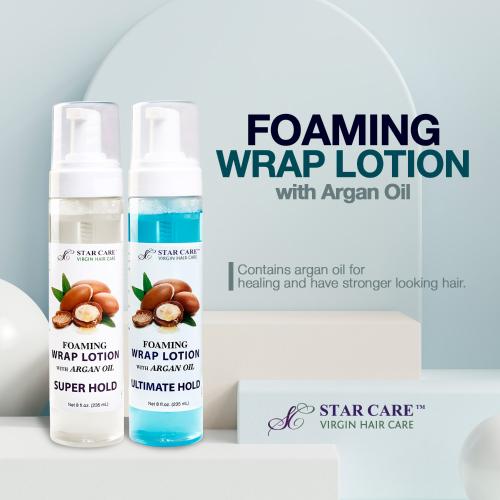 Star Care Foaming Wrap Lotion – Argan Oil 8oz - Image 4