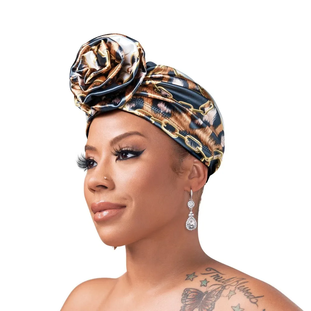 Keyshia Cole x Red by Kiss Top Knot Turban - Image 18