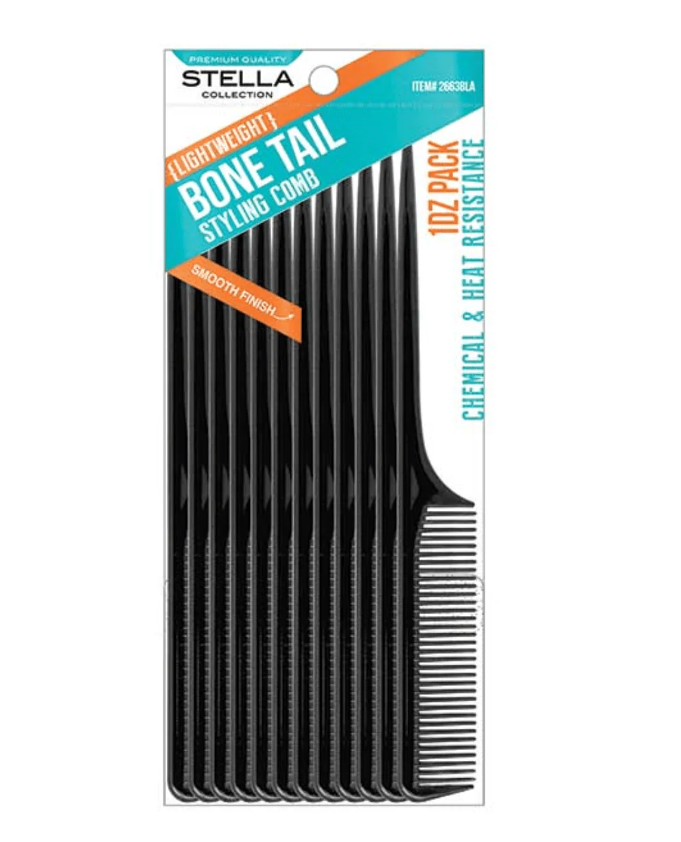 Stella Bone Tail Comb Premium Quality – 1DZ