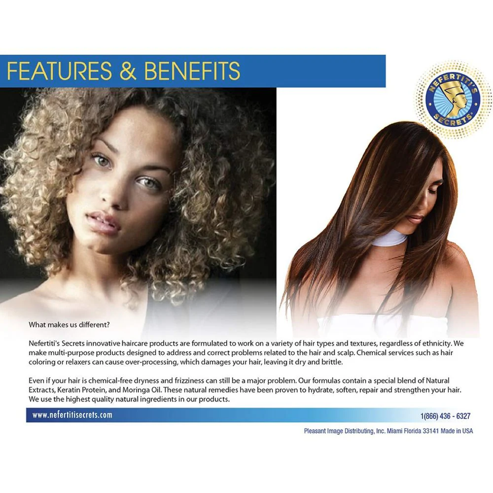 Nefertiti’s Secrets Rejuvenating Treatment Conditioner - 8 oz - Image 7