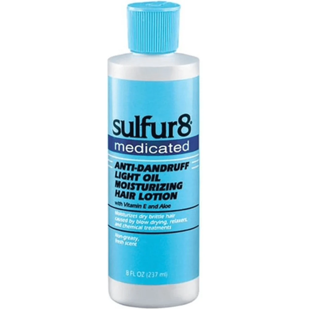 Sulfur8 Medicated Light Oil Hair Lotion - 8 oz