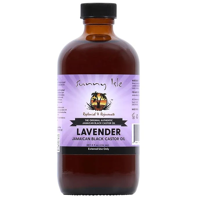Sunny Isle Lavender Jamaican Black Castor Oil - 4 oz or 8 oz - Image 3