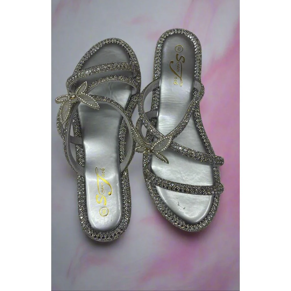 SuperJack Silver Sandal – Style 2592