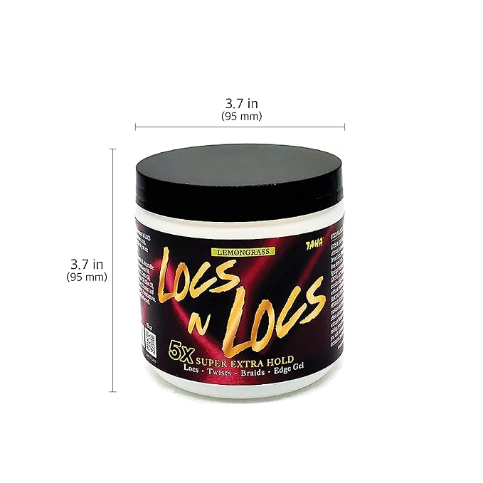 Taha Locs & Locs Gel – 5X Super Hold 16 oz - Image 2