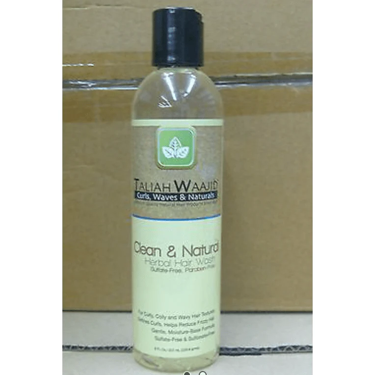 Taliah Waajid Clean and Natural Herbal Hair Wash - 8 oz - Image 2