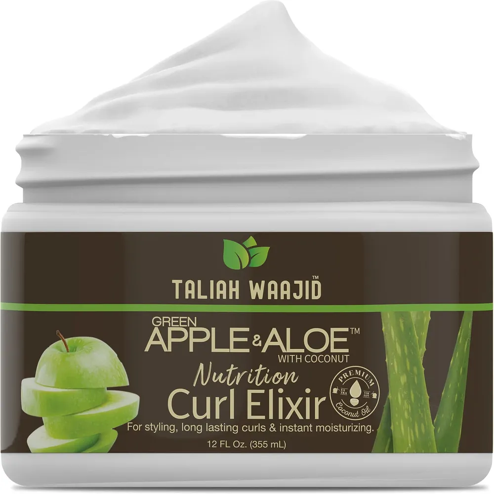 Taliah Waajid Green Apple and Aloe Nutrition Curl Elixir - 12 oz - Image 2