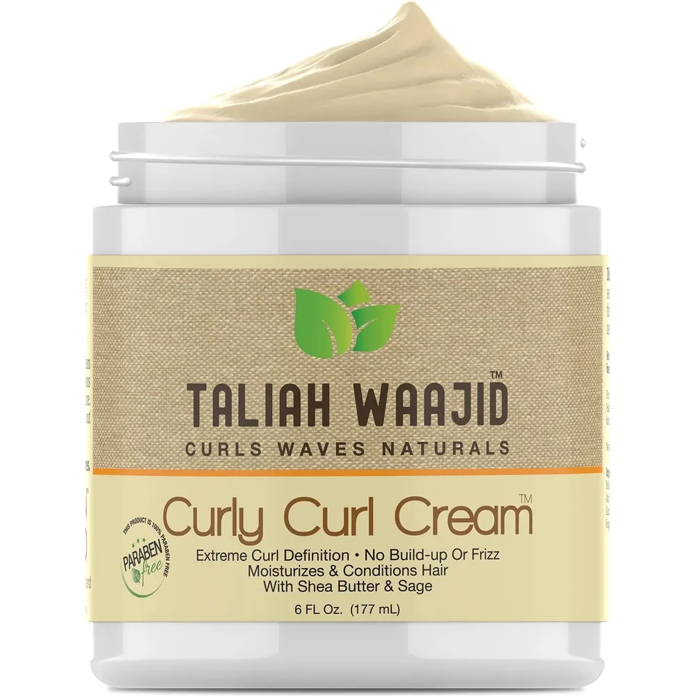 Taliah Waajid Curly Curl Enhancing Hair Styling Cream - 6 fl oz - Image 4